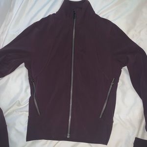 Dark Burgandy/Plum Lululemon Cropped Jacket